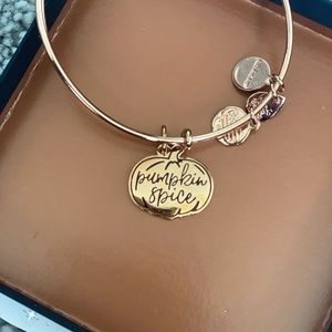 Alex and Ani Rose Gold Pumpkin Spice